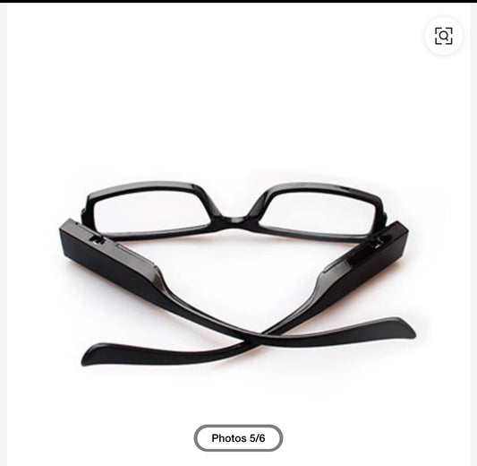 Reading glasses with a LED on the sides for reading at night or a dark place
