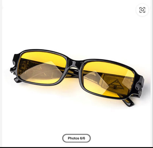Reading glasses with a LED on the sides for reading at night or a dark place